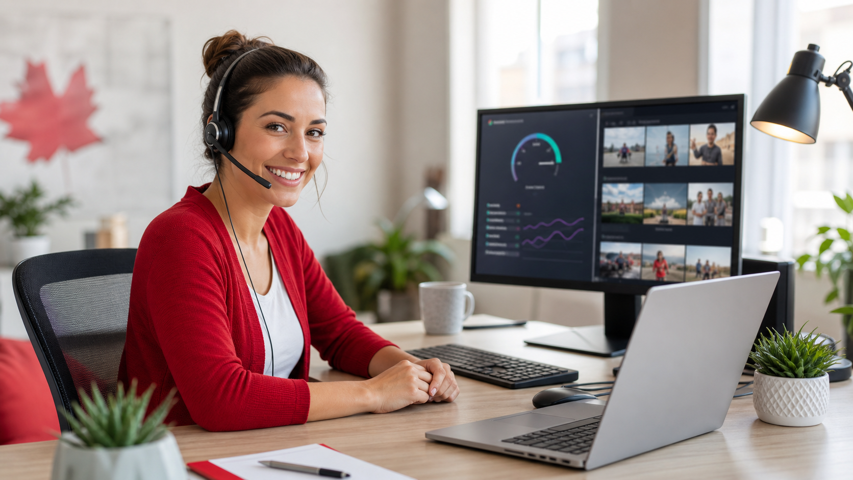 Canadian IPTV support specialist helping customers